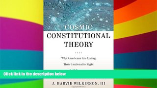 READ FULL  Cosmic Constitutional Theory: Why Americans Are Losing Their Inalienable Right to