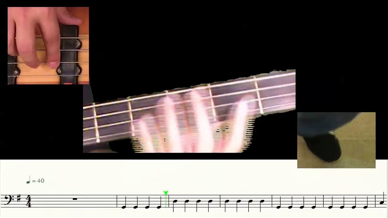 Basic Rhythmic BX 1 | Rítmica Básica BX 1 | ー ： ベース　の　リズム　の　基本［きほん］