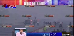 2 Army helicopters landed near Sawabi interchange