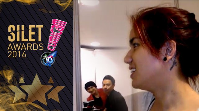 Ehem... Sheila Ketemu Anji di Back Stage Silet Awards - Cumicam 31 Oktober 2016