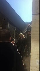 Q&А: Fan #1 Robert Pattinson leaving Lincoln Center #LostCityOfZ TheNYFF 15.10.2016