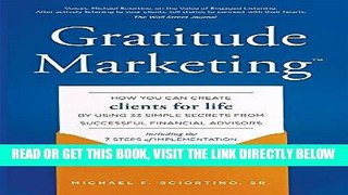 [Free Read] Gratitude Marketing: How You Can Create Clients For Life By Using 33 Simple Secrets