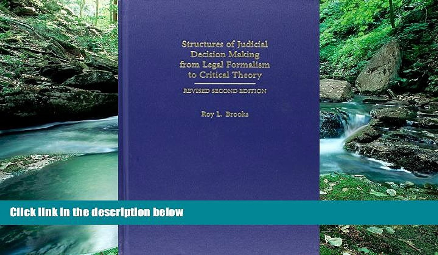 Formalism Critical Decison Full Legal Making Structures to Online Judicial [PDF] Theory of from
