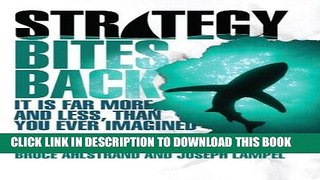 ee Read] Strategy Bites Back: It Is Far More, and Less, than You Ever Imagined (paperback) Free