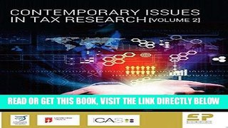 [Free Read] Contemporary Issues in Tax Research (Volume 2) Full Online