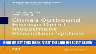 [Free Read] China s Outbound Foreign Direct Investment Promotion System (Research Series on the