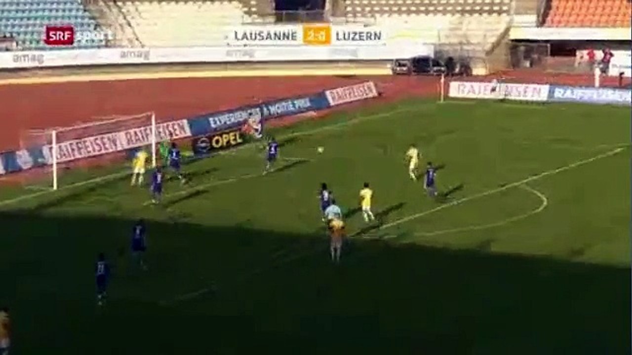 Lausanne 2:1 FC Luzern (Swiss Super League 13. Runde 2016/2017 30 .October 2016)