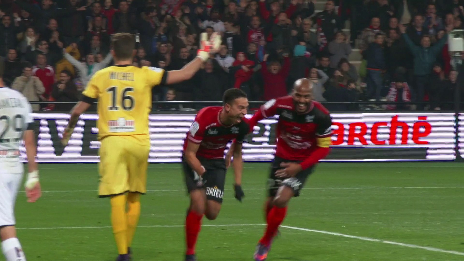 ⁣Au coeur de l'action, le but et la joie intense de Nill de Pauw face à Angers !