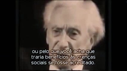 Bertrand Russel - Mensagem para o futuro