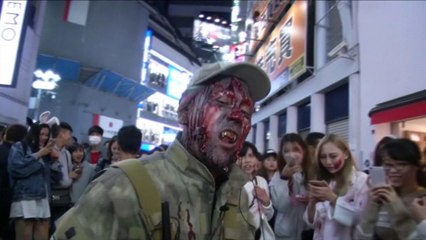 Download Video: Halloween celebrations in Tokyo