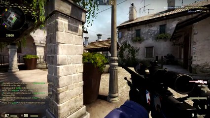 NICE WALLHACK! - CS GO Funny Moments in Competitive