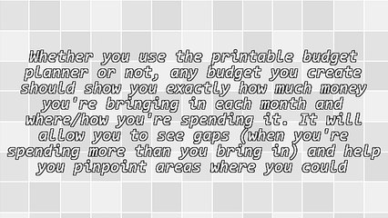 Get Started on the Road to Financial Stability With a Monthly Budget