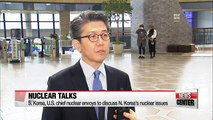 South Korea, U.S. chief nuclear envoys discuss N. Korea's nuclear threat Tuesday