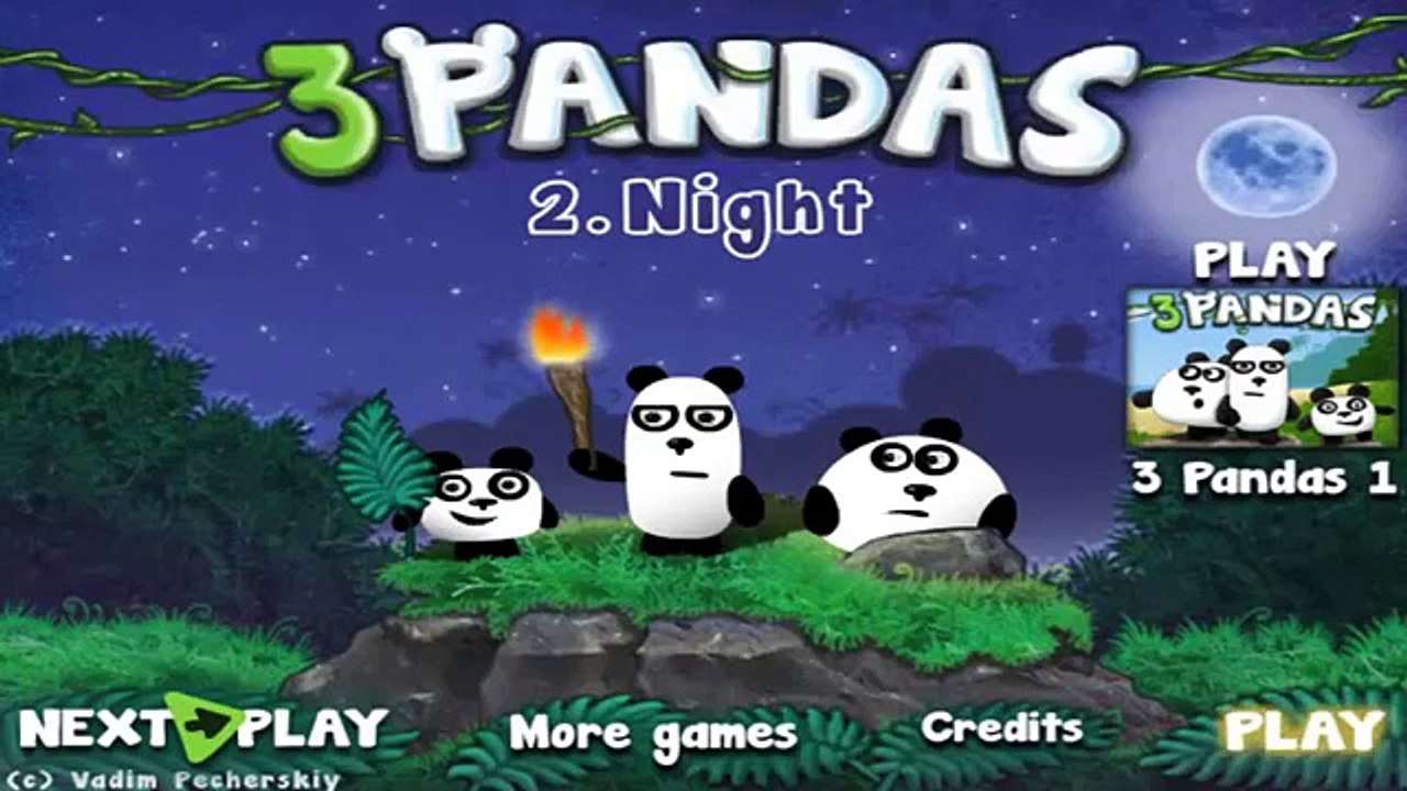 3 PANDAS_2. Night _ #Part_14 (3 ПАНДЫ_2. Ночь. _ #часть_14)