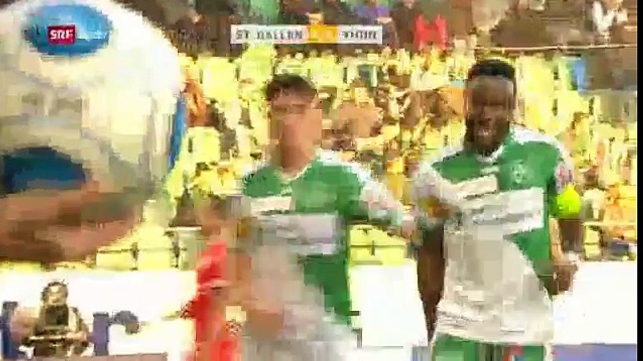 Sankt Gallen 0:0 Thun (Swiss Super League 13. Runde 2016/2017 30 .October 2016)