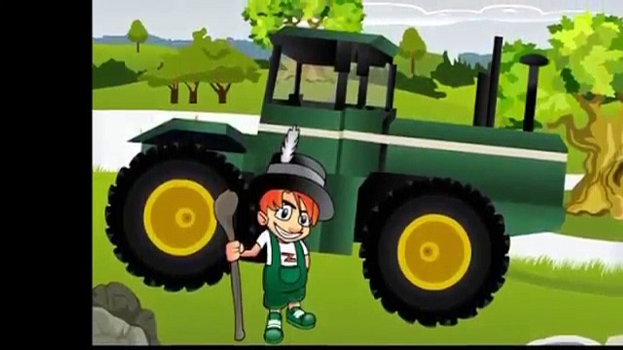 Dessin animé tracteur complet en francais