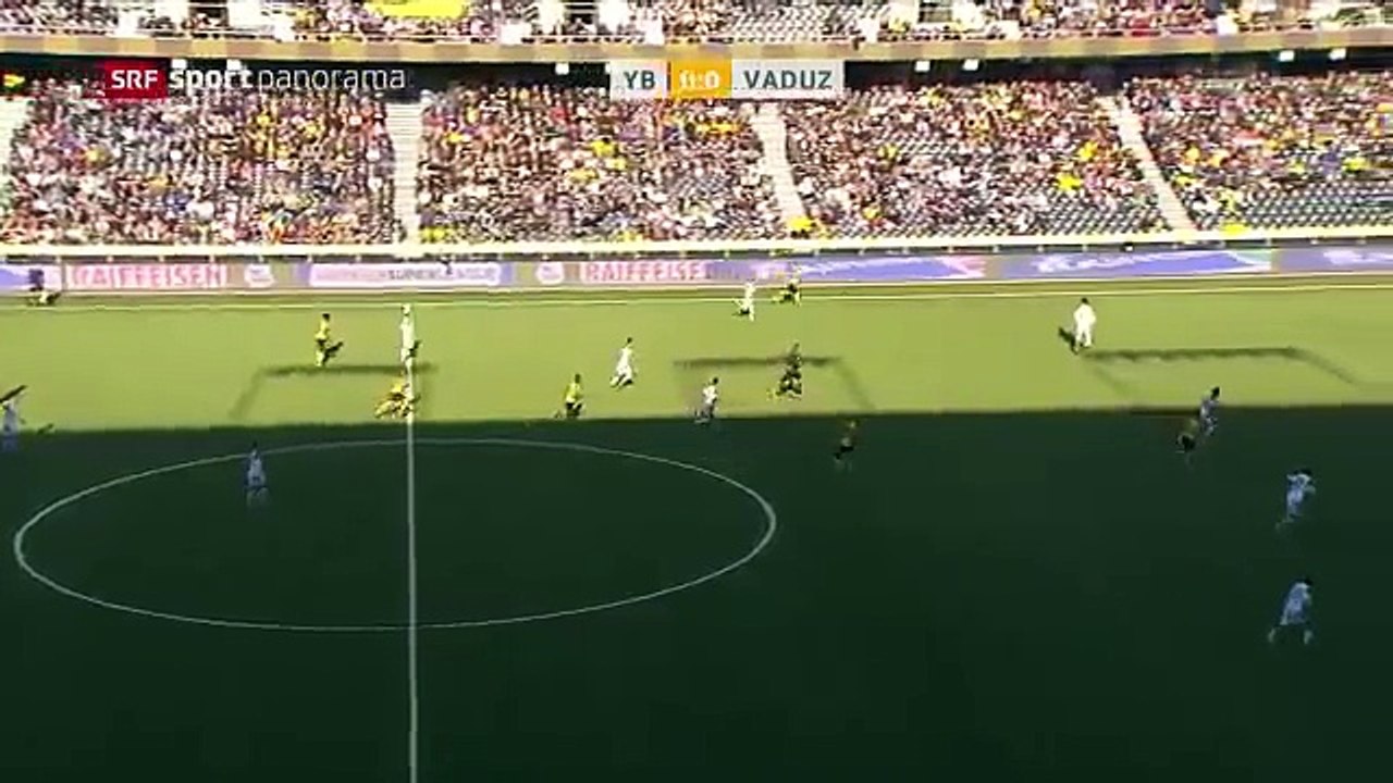 Young Boys 1:0 Vaduz (Swiss Super League 13. Runde 2016/2017 30 .October 2016)