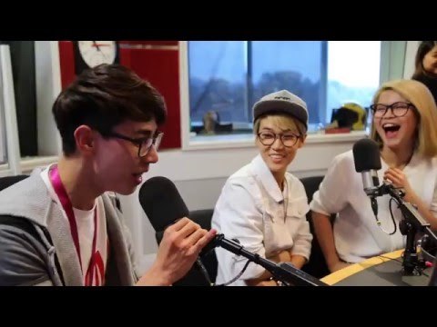 Astro Star Quest winners Uriah See, Nicole Lai and Geraldine Gan in the #MIXBreakfast studio!