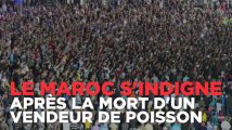 Le Maroc s'indigne après la mort atroce du vendeur de poisson Mouhcine Fikri