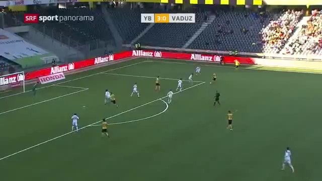 Young Boys 4:0 Vaduz (Swiss Super League 13. Runde 2016/2017 30 .October 2016)