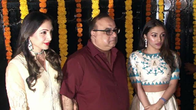 Ekta Kapoor's Diwali bash with Union Minister Smriti Irani