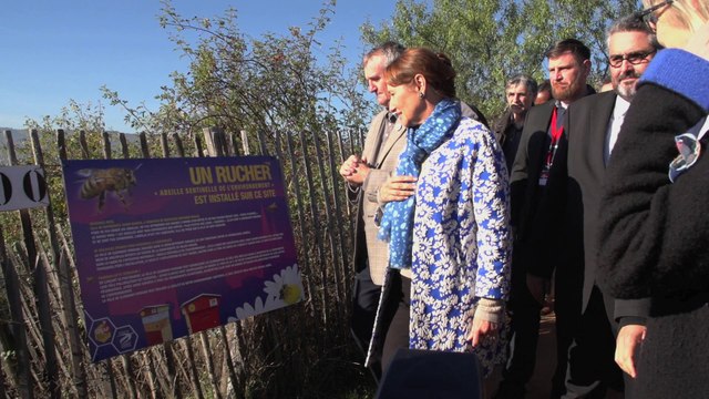Ségolène Royal est venue saluer le travail des apiculteurs français lors du 21e congrès national