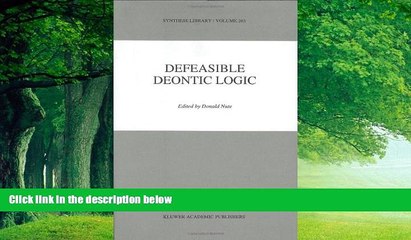 Tải video: Big Deals  Defeasible Deontic Logic (Synthese Library)  Full Ebooks Most Wanted