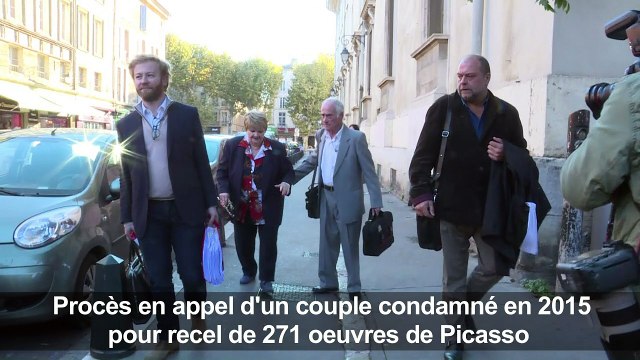 Un couple jugé en appel pour le recel d'oeuvres de Picasso
