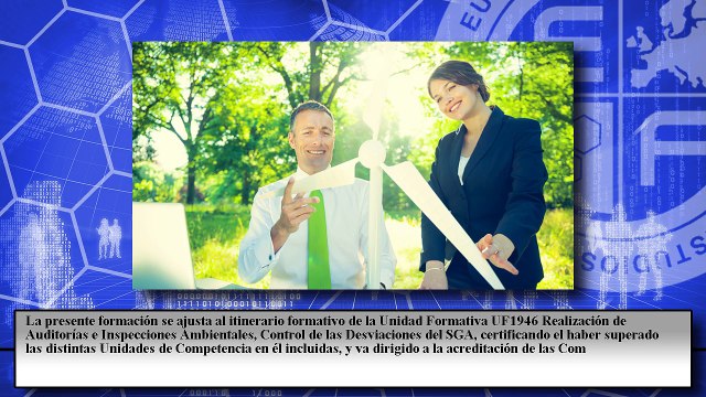 Realización de Auditorías e Inspecciones Ambientales, Control de las Desviaciones del SGA (Online)