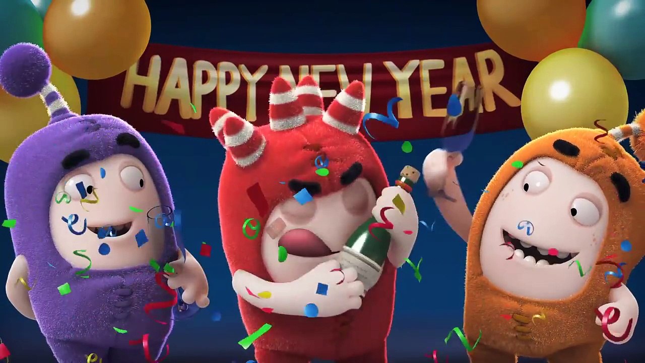 Oddbods | New Years Compilation