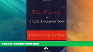 Big Deals  MacCarthy on Cross Examination  Full Read Best Seller