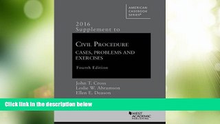 Big Deals  Civil Procedure Supplement, For Use with All Pleading and Procedure Casebooks (American