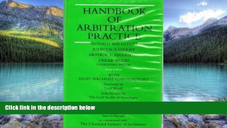 Big Deals  Handbook of Arbitration Practice  Best Seller Books Best Seller