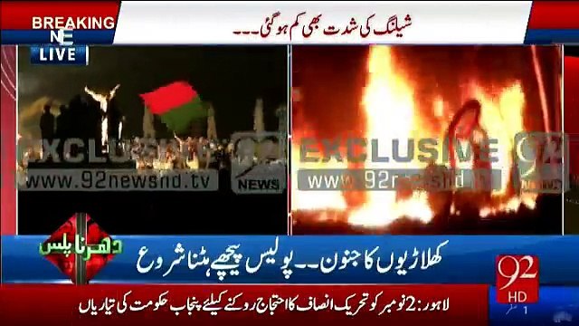 Swabi Interchange Per Police Peechay Hatna Shuru Ho Gayi Hai