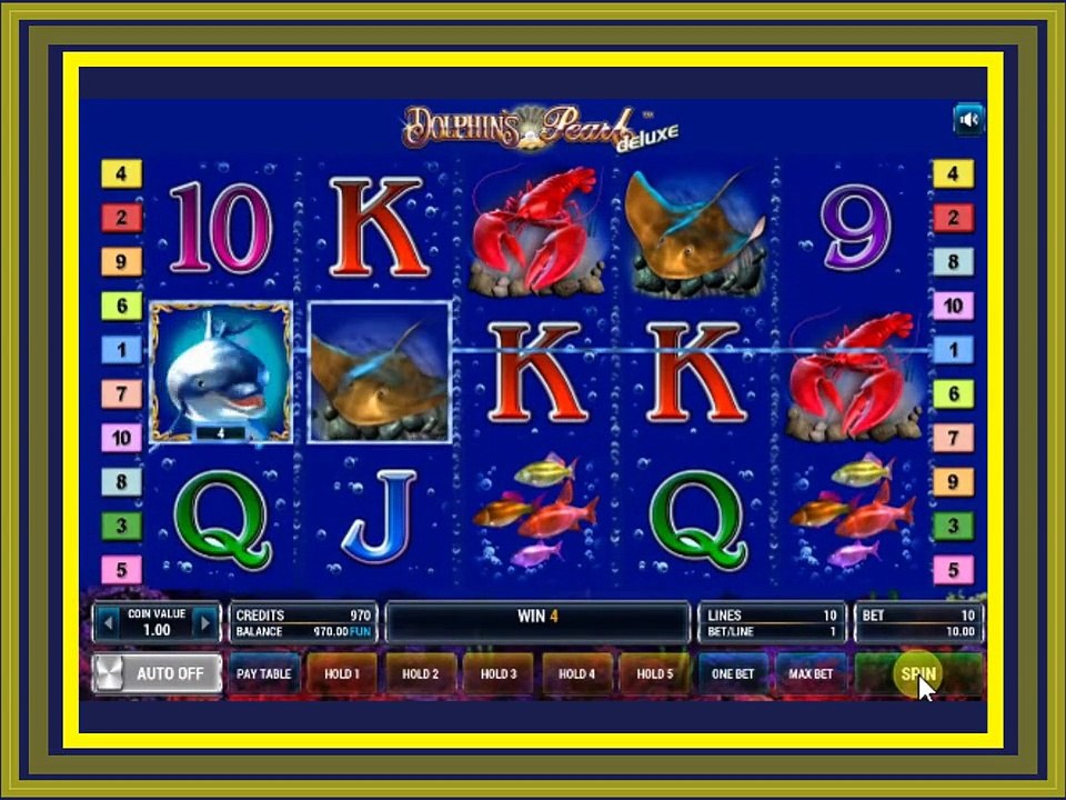 Игровые автоматы Dolphins pearl Deluxe Дельфинчик Делюкс