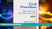 Big Deals  Civil Procedure: Rules, Statutes, and Other Materials Supplement  Full Read Best Seller