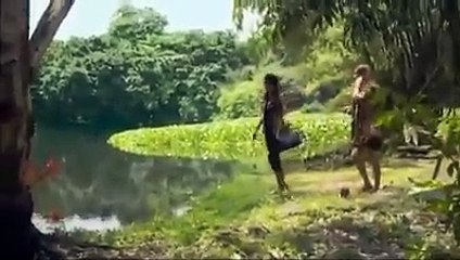 OMG! Crocodile swallowed  a girl