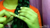 How to make braids braided hairstyle!!