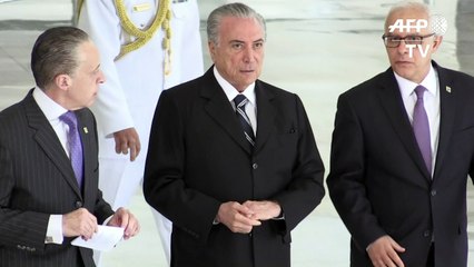 Temer recebe presidente português e próximo secretário da ONU