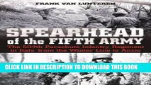 Read Now Spearhead of the Fifth Army: The 504th Parachute Infantry Regiment in Italy, from the