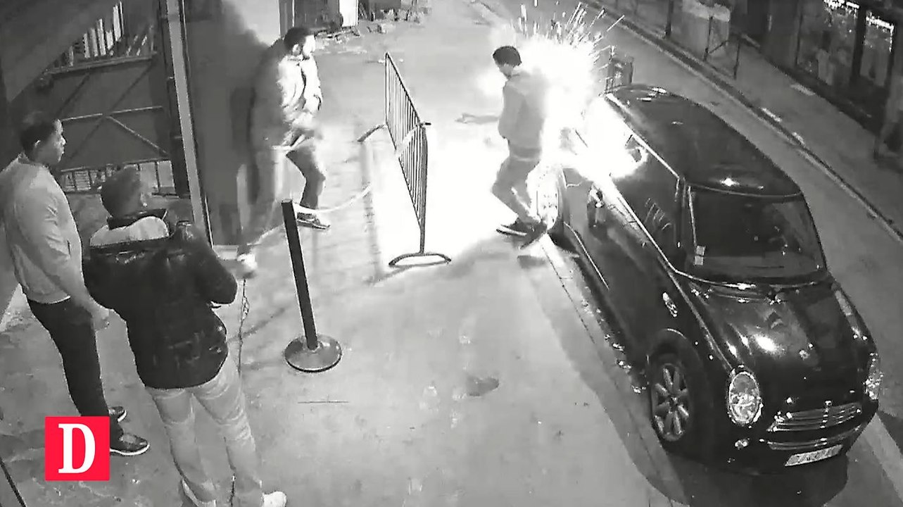 FLASH INFO - 31 -10-2016 - Images spectaculaires de l'explosion d'une batterie de cigarette électronique qui a gravement brûlé une personne