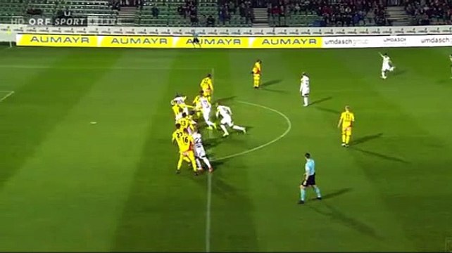 1-0 Dimitry Imbongo Goal Austria Erste Division - 31.10.2016 LASK Linz 1-0 Kapfenberg