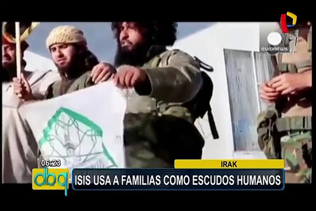 Irak: Estado Islámico usa familias como escudos humanos