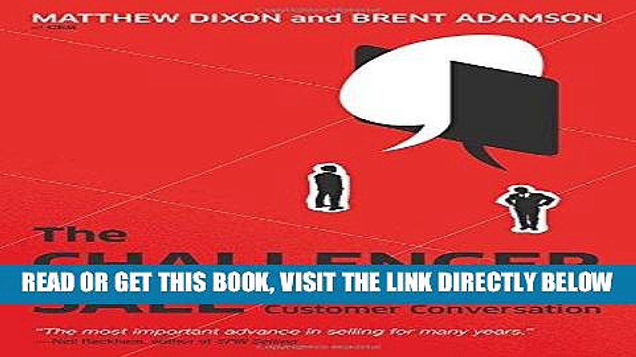 [BOOK] PDF The Challenger Sale: Taking Control of the Customer Conversation Collection BEST SELLER