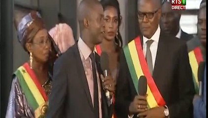 Ousmane Tanor Dieng président du Hcct s'exprime après son installation