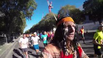 Marseille-Cassis :  Caméra embarquée avec un indien sioux  !