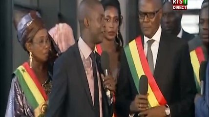 Ousmane Tanor Dieng président du Hcct s'exprime après son installation