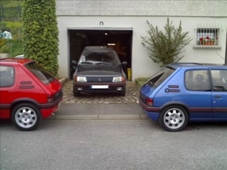 Vidéo/photo 205 GTi de Moselle