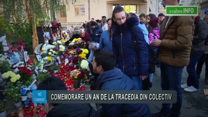 Comemorare un an de la tragedia din Colectiv