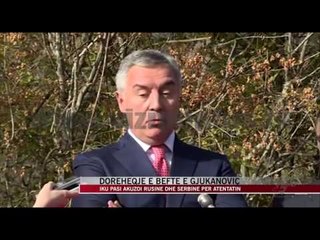 Dorëheqje e beftë e Gjukanoviç - News, Lajme - Vizion Plus